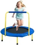 VEVOR Trampolin Gartentrampolin 810x920x920 mm, Klappabrer Trampolin Mini 60 kg