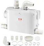 VEVOR Abwasser Hebeanlage 500W, 6600 L/H Durchfluss, 8 m F&ouml;rderh&ouml;he,...