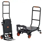 VEVOR 2 in 1 Sackkarre Klappbar 136kg Tragf&auml;higkeit Transportkarre