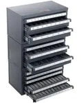 VEVOR Bohrer-Spenderschrank, 3-teilig, drei Schubladen f&uuml;r 1,6 mm bis 12,7 mm...
