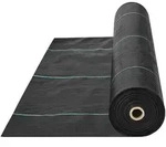 VEVOR 108g/m2 Unkrautvlies Gartenvlies gegen Unkraut 0,9x91,4m(1 Rolle) Unkrautfolie