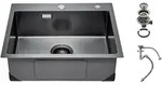 VEVOR K&uuml;chensp&uuml;le Einbausp&uuml;le Sp&uuml;lbecken 68 x 45 x 19 cm aus Edelstahl...