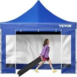 VEVOR Pavillon faltbar 3x3m Faltpavillon 240g PVC-beschichtetes Polyester