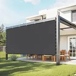 VEVOR 90 % Sonnenschutztuch Sichtschutz Schattenabdeckung (305 x 366 cm) f&uuml;r...