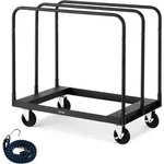 VEVOR Plattenwagen, 816 kg, Transportwagen mit 360&deg; Lenkrollen, Plattenkarre...