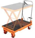 VEVOR Scherenhubtisch hydraulisch 150 kg Tragf&auml;higkeit Hubtischwagen 220&ndash;720 mm