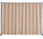 VEVOR Raumteiler Trennwand Paravent Stellwand Einzelpanel, Tragbarer...