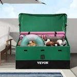VEVOR 440L Aufbewahrungsbox f&uuml;r Au&szlig;enbereich 122x63x75cm Auflagenbox aus PE-Plane