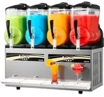 VEVOR Slush Maschine 4 x 12 L, Slusheis Eisbereiter 1650 W (kein Eis N&ouml;tig),
