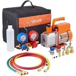 VEVOR 113 L/min Vakuumpumpe, einstufig, Drehschieber-HVAC-Luftvakuumpumpe,