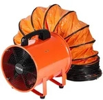 VEVOR Bauventilator 300-W-AC-Motor Baugebl&auml;se 2810 U/min Baul&uuml;fter Gebl&auml;se...