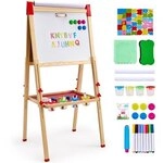 VEVOR Kunststaffelei f&uuml;r Kinder, 3-in-1-Kunststaffelei aus Holz, mit...