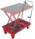 VEVOR Scherenhubtisch hydraulisch 230 kg Tragf&auml;higkeit Hubtischwagen 220&ndash;720...