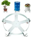 VEVOR Fassroller 250L Transportroller Kohlenstoffstahl Rollbrett...