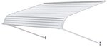 VEVOR Fenstermarkise 152,4x106,6x51 cm, T&uuml;rvordach, leichte & stabile
