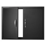 VEVOR Grill-Zugangst&uuml;r, 788x610x46 mm, doppelte Au&szlig;enk&uuml;chent&uuml;r,...