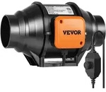 VEVOR Inline-Rohrventilator, 304 mm, Rauchabzug, 200 CFM mit variablem