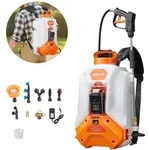 VEVOR Akku-Druckspr&uuml;her, 16 L elektrisches Spr&uuml;hger&auml;t, 2 St&auml;be & 8 D&uuml;sen,