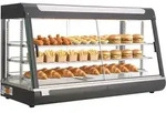 VEVOR 3-st&ouml;ckige W&auml;rmetheke 180 L, Warmhaltevitrine 1600 W, Warmhaltetheke...