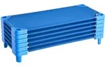 VEVOR stapelbares Kinderbett 6er-Pack tragbare Kleinkinder-Schlafbetten,