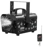VEVOR Schneemaschine, 1500-W-Schneekanone, Kunstschneeerzeuger,