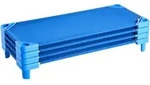 VEVOR Stapelbares Kinderbett 4er-Pack tragbare Kleinkinder-Schlafbetten,