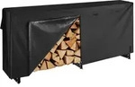VEVOR Metall Kaminholzregal, 257x36x117 cm Brennholzregal, Kaminholzunterstand...