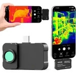 VEVOR W&auml;rmebildkamera f&uuml;r iOS & Android, 512x384 Super IR & 256x192...