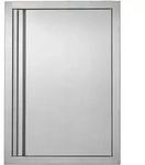 VEVOR Grillzugangst&uuml;r, 432 x 610 mm, Einzelne Au&szlig;enk&uuml;chent&uuml;r,...