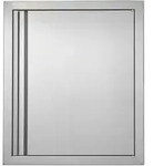 VEVOR Grillzugangst&uuml;r, 457 x 533 mm, Einzelne Au&szlig;enk&uuml;chent&uuml;r,...