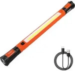 VEVOR Werkstattlampe 1250 lm, Arbeitsleuchte 6000 mAh, wiederaufladbares magnetisches