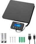 VEVOR Digitale Paketwaage, 10/100g, doppelte Genauigkeit, 200 kg Plattformwaage mit