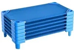 VEVOR Stapelbares Kinderbett tragbare Nickerchenbetten 6 tlg. (102 x 57 x 15 cm)