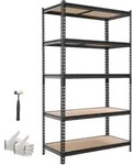 VEVOR Schwerlastregal 1025x517x1813mm, 1134kg Belastbares Lagerregal mit...