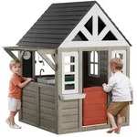 VEVOR Holzspielhaus Kinderspielhaus, Gartenhaus f&uuml;r Kinder ab 2 Jahren,