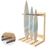 VEVOR vertikaler Surfbrettst&auml;nder 4-stufiges Surfbrettregal aus Holz zur