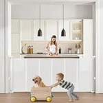 VEVOR einziehbares Babygitter ausziehbar (max. 180 cm breit 87 cm hoch),...