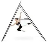 VEVOR Aerial Yogarahmen Schaukelst&auml;nder mit 6 m langer Yoga-H&auml;ngematte...