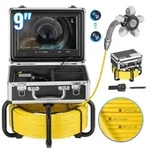 VEVOR Kanalkamera 50 m mit 512-Hz-Ortungsger&auml;t, selbstnivellierende