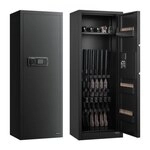 VEVOR Gewehrschrank Langwaffenschrank Gewehrtresor f&uuml;r 6-8 Gewehre,...