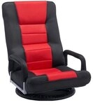 VEVOR drehbarer Boden Gamingstuhl mit Armlehnen (360&deg; drehbar) Bodensofa mit 6