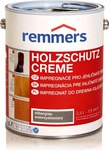 Remmers Holzschutz-Creme 2,5 L Holz Lasur f&uuml;r Au&szlig;en - Silbergrau