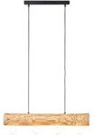 Top Angebot Brilliant Pendelleuchte Trabo Holz hell kiefer gebeizt 4 flammig...