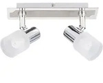 Brilliant LED Deckenstrahler Lea Eisen/Chrom E14 4W schwenkbar