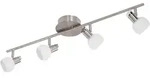 Eglo LED Deckenstrahler SESTO 2 nickel matt chrom 3,3W 3000K Warmwei&szlig;