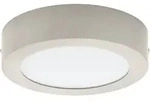 Eglo LED Deckenleuchte Fueva 1 nickel matt 10,9W 3000K Warmwei&szlig; &Oslash;17cm