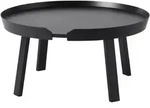 Muuto Around Couchtisch, &Oslash; 72 cm, schwarz