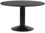 Muuto Midst Tisch, &Oslash; 120 cm, linoleum schwarz / schwarz