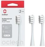 Oclean Professional clean 2 Pack Silber | Zahnb?rstenaufsatz | Kompatibel mit allen
