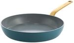 GreenPan Evolution 30 cm Blau | Bratpfanne | Nachhaltig kochen | XL-Kochfl?che 